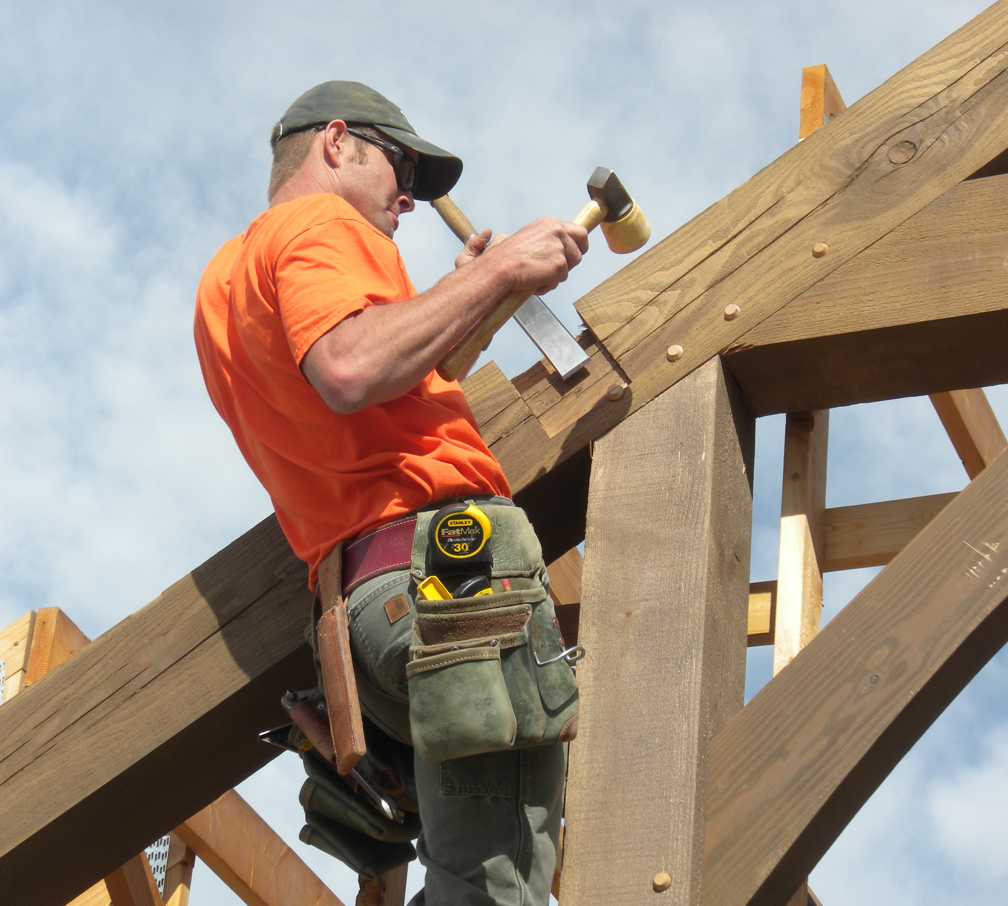 Getting Familiar With Timber Frame Terms Marks Lumber